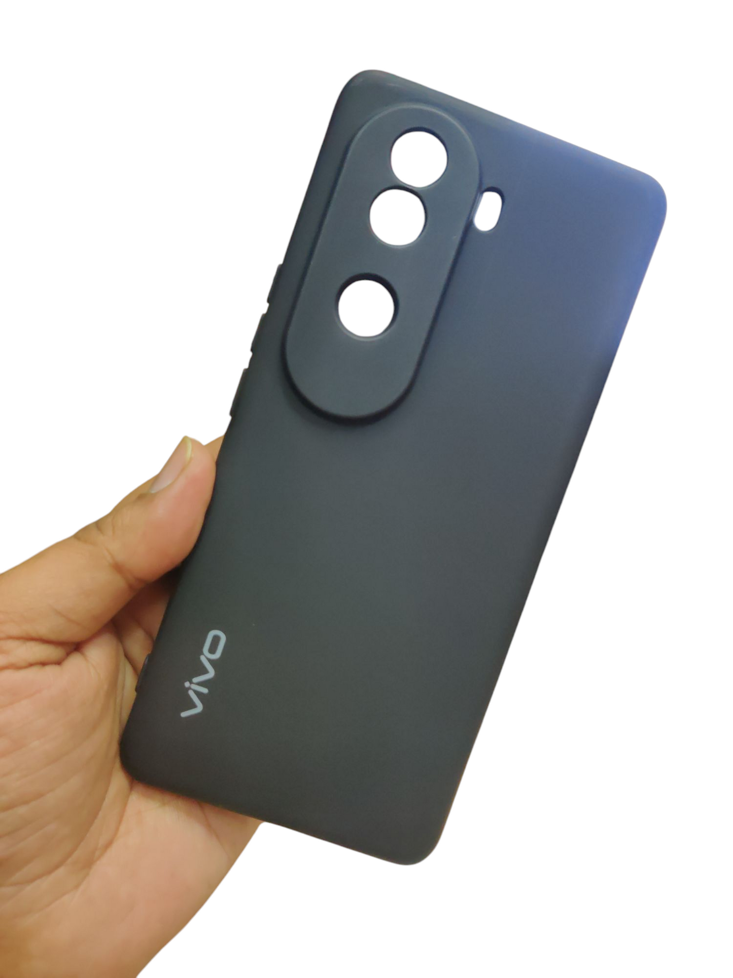 Vivo V40E & iQOO Z9S Premium Quality Silicon Soft Back Cover Case