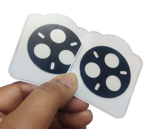 Realme 14 Pro Plus / Realme P3 Pro 5G Royal Star 3D 9H Mobile Camera Protection Glass Guard Protector (Pack of 2)