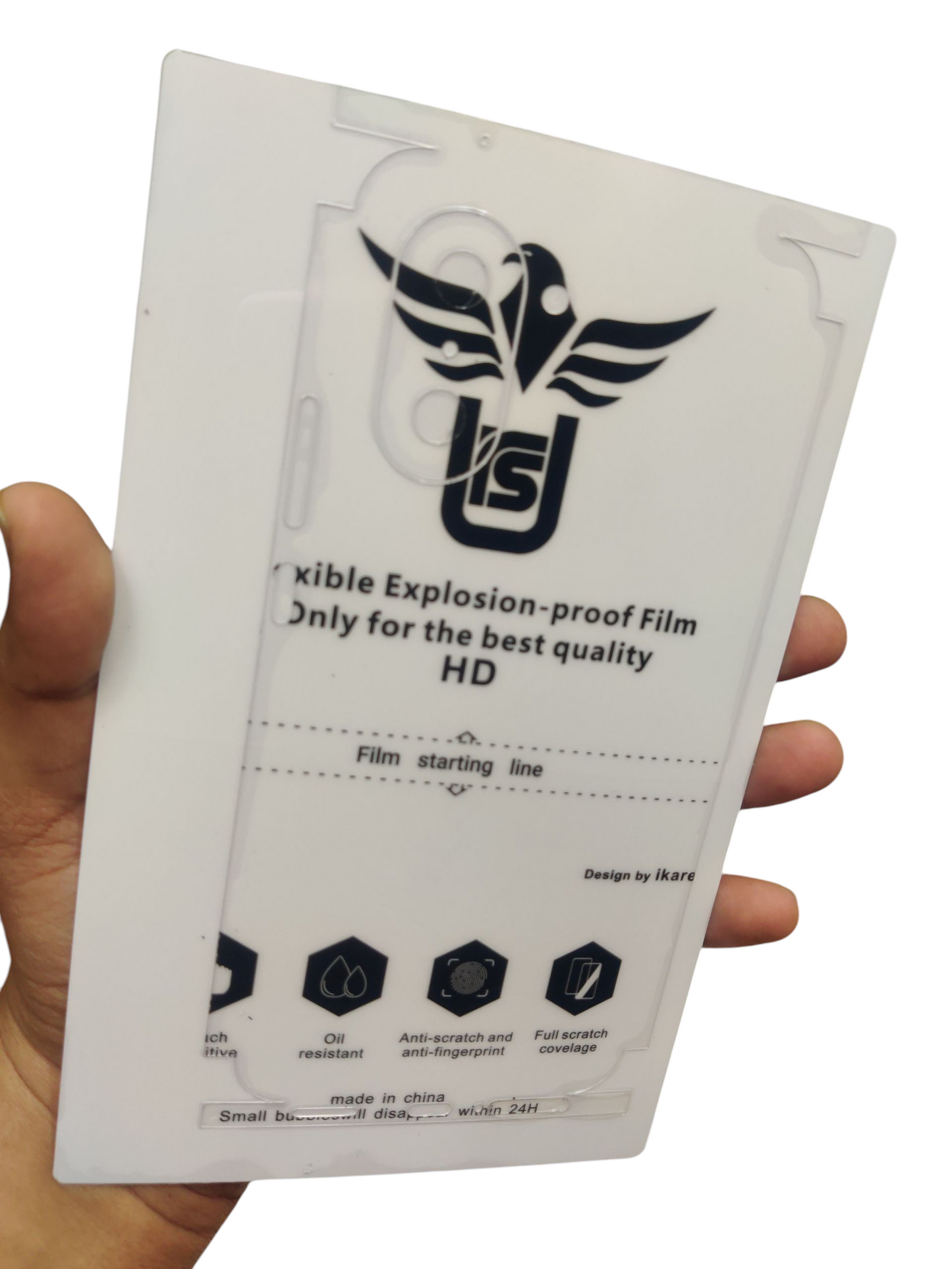 OnePlus Nord CE5 / CE 5 Matte & Glossy Finish Back Lamination Membrane Protector Protection Guard - Royal Star