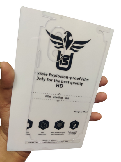 OnePlus Nord CE5 / CE 5 Matte & Glossy Finish Back Lamination Membrane Protector Protection Guard - Royal Star