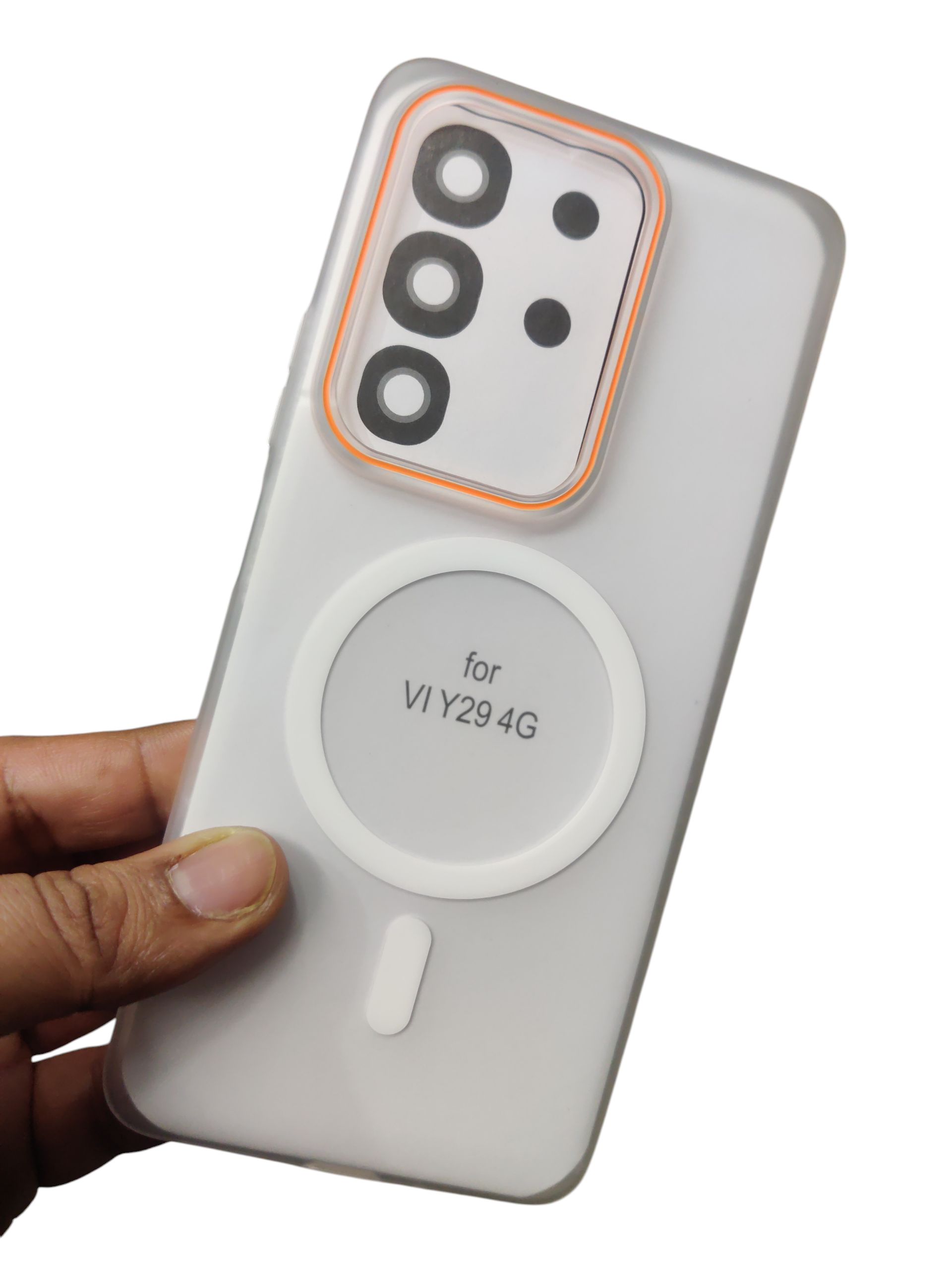 Vivo Y29 (4G) / Vivo T4x (5G) / Vivo Y31 Pro (5G) / iQOO Z10x (5G) Royal Star Premium Quality Magsafe Matte Hard Plastic Back Cover Case - Royal Star