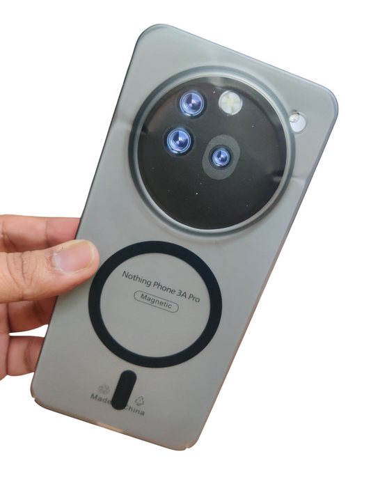 Nothing Phone 3A Pro Premium Quality Magsafe Matte Hard Plastic Back Cover Case