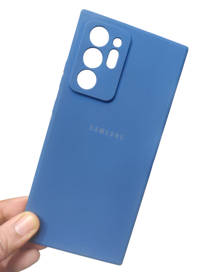 Samsung Galaxy Note 20 Ultra Premium Quality Silicon Soft Back Cover Case - Royal Star