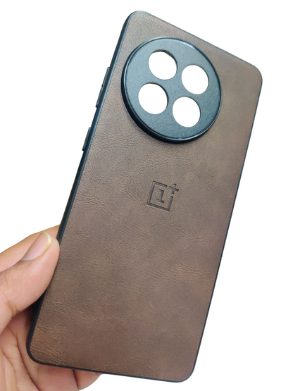 OnePlus 13R Luxury Leather ( Side Soft, Back Hard ) Back Cover Case - Royal Star