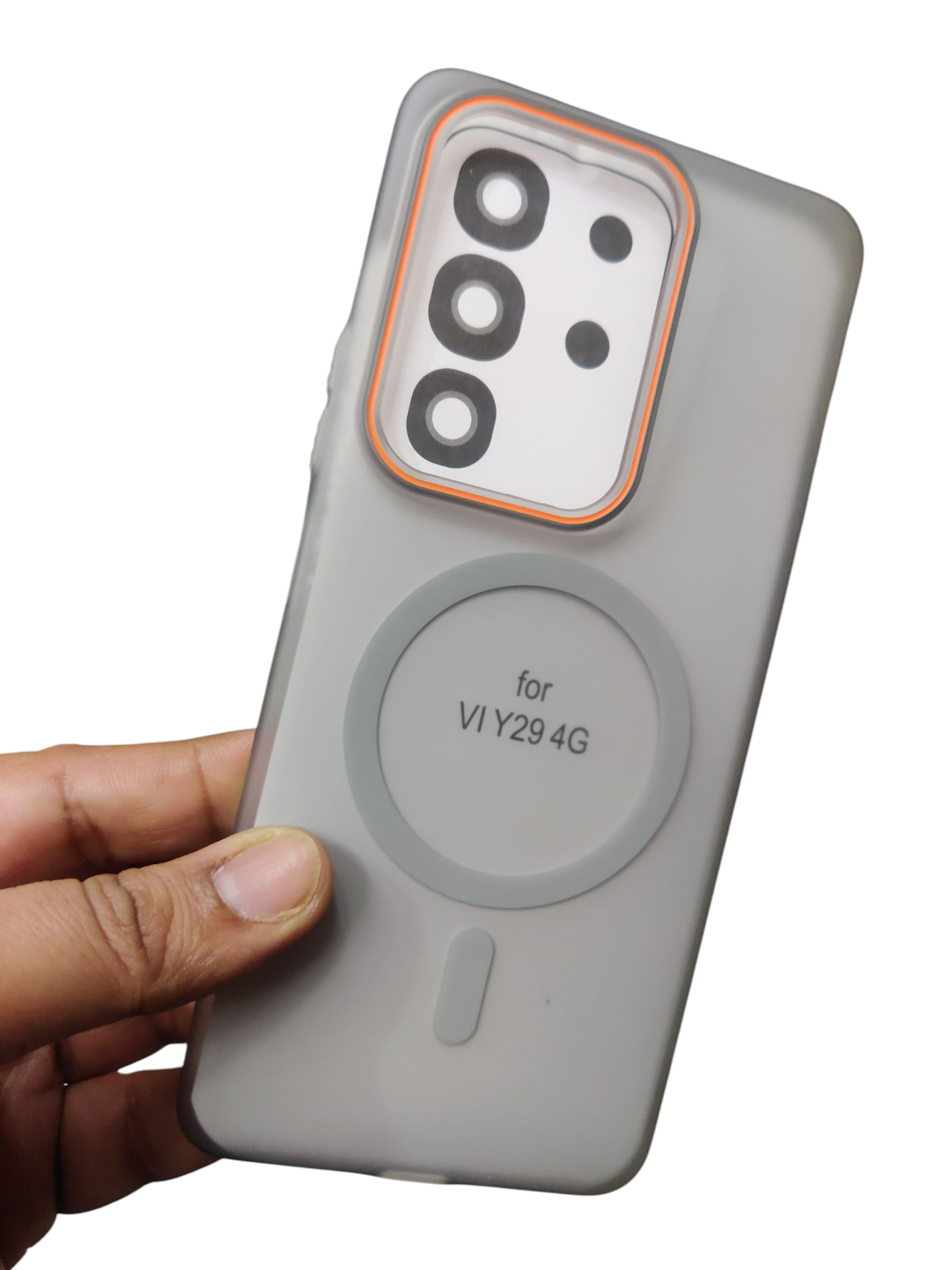 Vivo Y29 (4G) / Vivo T4x (5G) / Vivo Y31 Pro (5G) / iQOO Z10x (5G) Royal Star Premium Quality Magsafe Matte Hard Plastic Back Cover Case - Royal Star