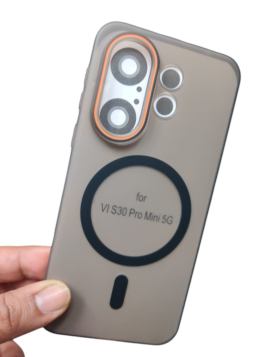 Vivo X200 FE 5G / Vivo X200FE Royal Star Premium Quality Magsafe Matte Hard Plastic Back Cover Case