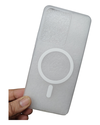 Vivo Y200 5G Premium Quality Magsafe Matte Hard Plastic Back Cover Case - Royal Star