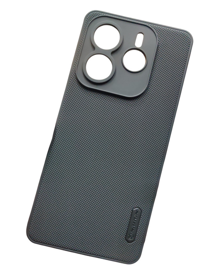 Xiaomi Redmi Note 14 5G Premium Quality Silicon Soft Frosted Dotted Back Cover Case - Royal Star