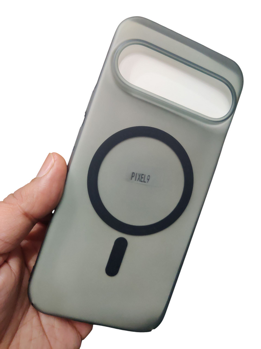 Google Pixel 9 / Pixel 9 Pro Premium Quality Magsafe Matte Hard Plastic Back Cover Case