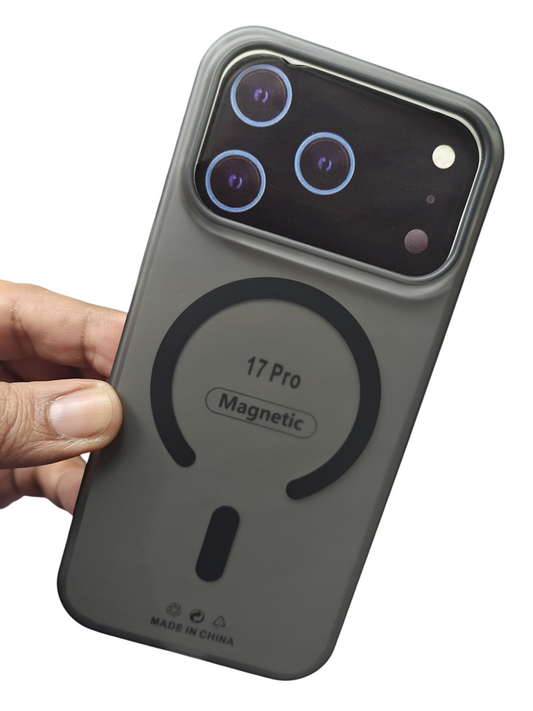 Apple iPhone 17 Pro Premium Quality Magsafe Matte Hard Plastic Back Cover Case