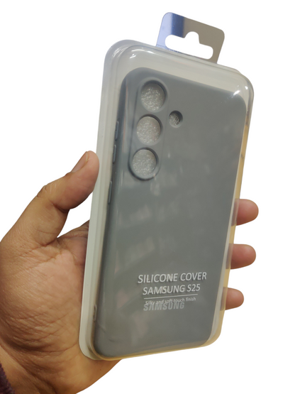 Samsung Galaxy S25 5g Premium Quality Silicon Soft Back Cover Case