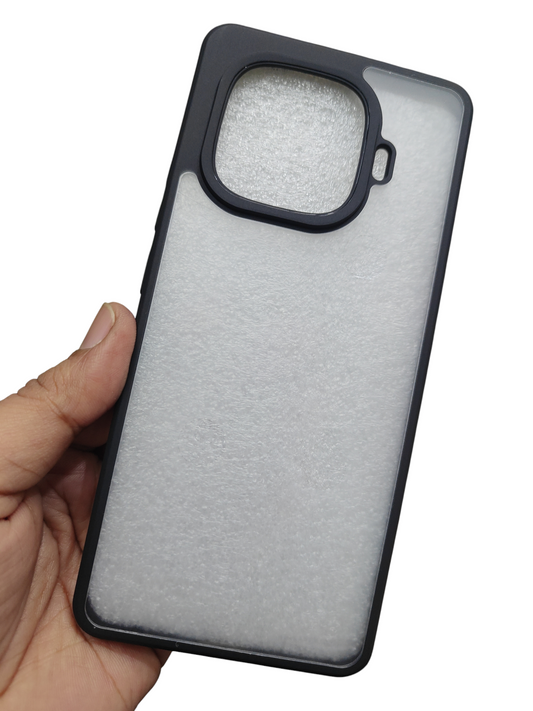 iQOO Neo 10 5G Premium Quality Transparent Doyers ( Side Soft, Back Hard ) Back Cover Case