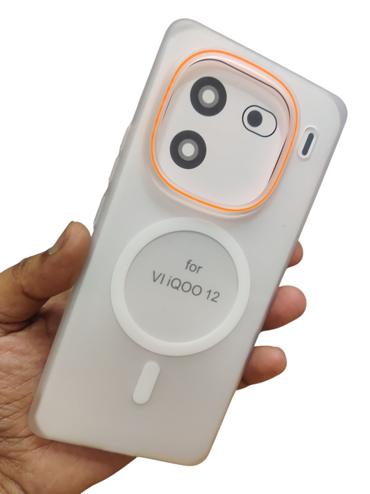 iQOO 12 Royal Star Premium Quality Magsafe Matte Hard Plastic Back Cover Case