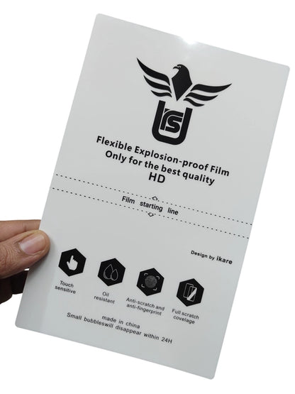 Xiaomi Poco F8 Ultra 5G Matte & Glossy Finish Back Lamination Membrane Protector Protection Guard - Royal Star