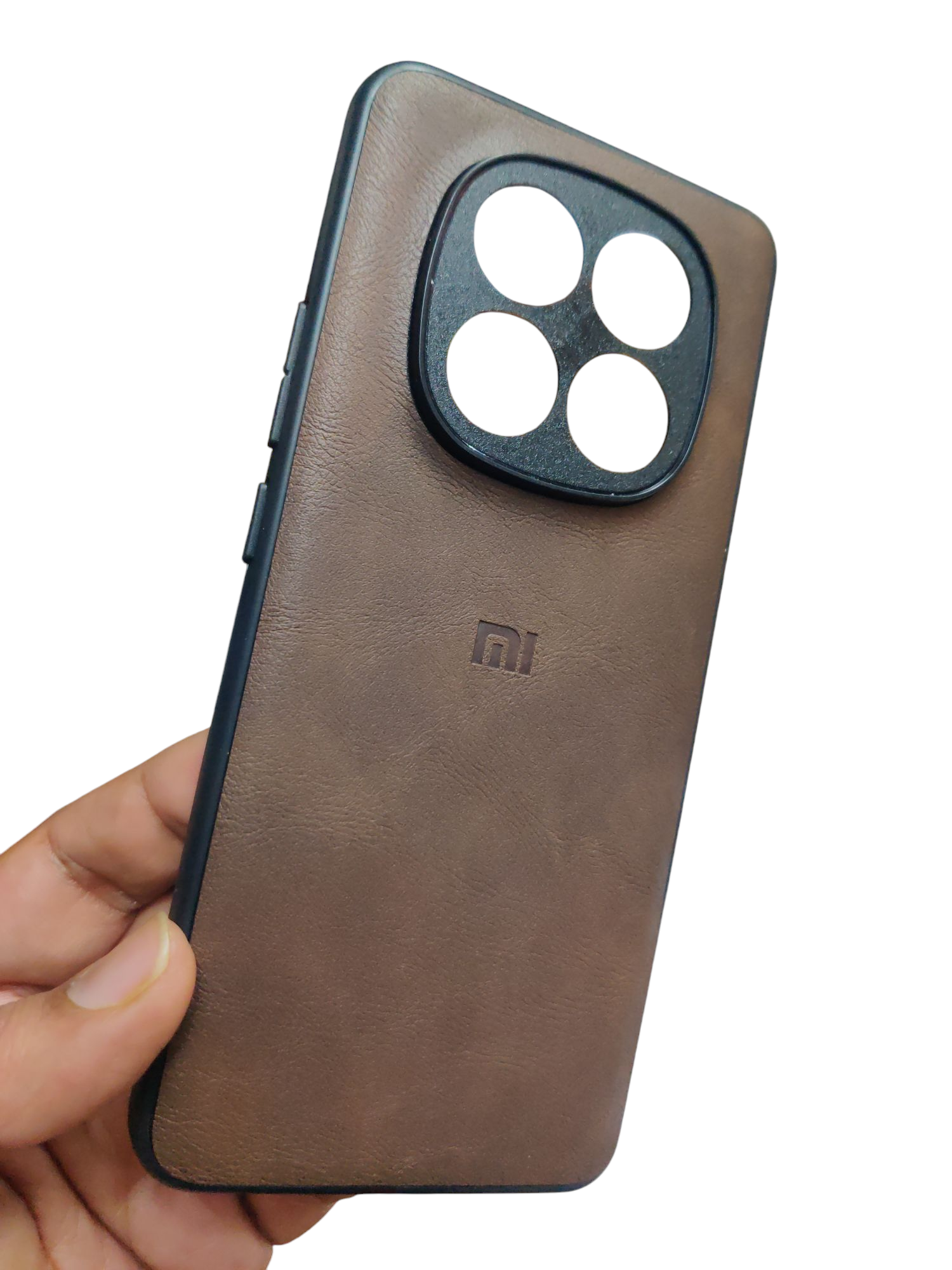 Xiaomi Redmi Note 14 Pro Plus Luxury Leather ( Side Soft, Back Hard ) Back Cover Case - Royal Star