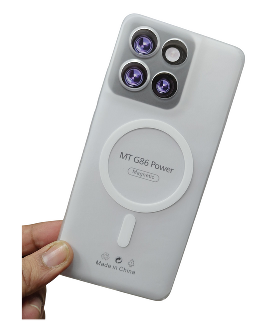 Motorola Moto G86 Power / Moto G86 5G Premium Quality Magsafe Matte Hard Plastic Back Cover Case