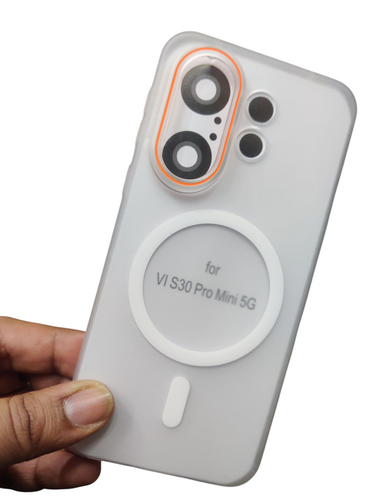 Vivo X200 FE 5G / Vivo X200FE Royal Star Premium Quality Magsafe Matte Hard Plastic Back Cover Case