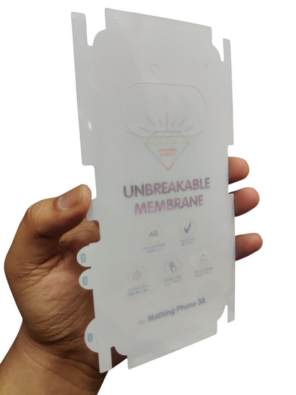 Nothing Phone 3A Matte Finish Back Membrane Protector Protection Guard