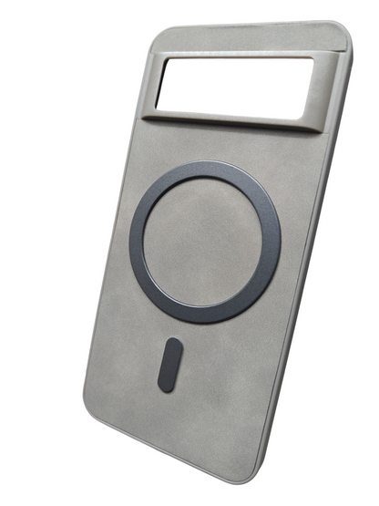 Google Pixel 8 5G Magsafe Premium Quality Leather ( Side Soft, Back Hard ) Back Cover Case