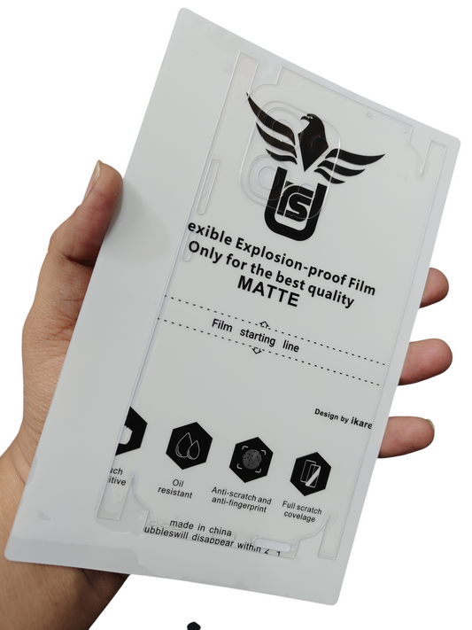 Oppo F31 5G Matte & Glossy Finish Back Lamination Membrane Protector Protection Guard