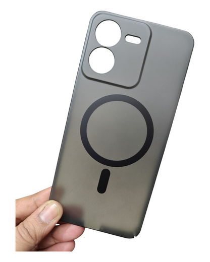 iQOO Z9 5G Premium Quality Magsafe Matte Hard Plastic Back Cover Case - Royal Star