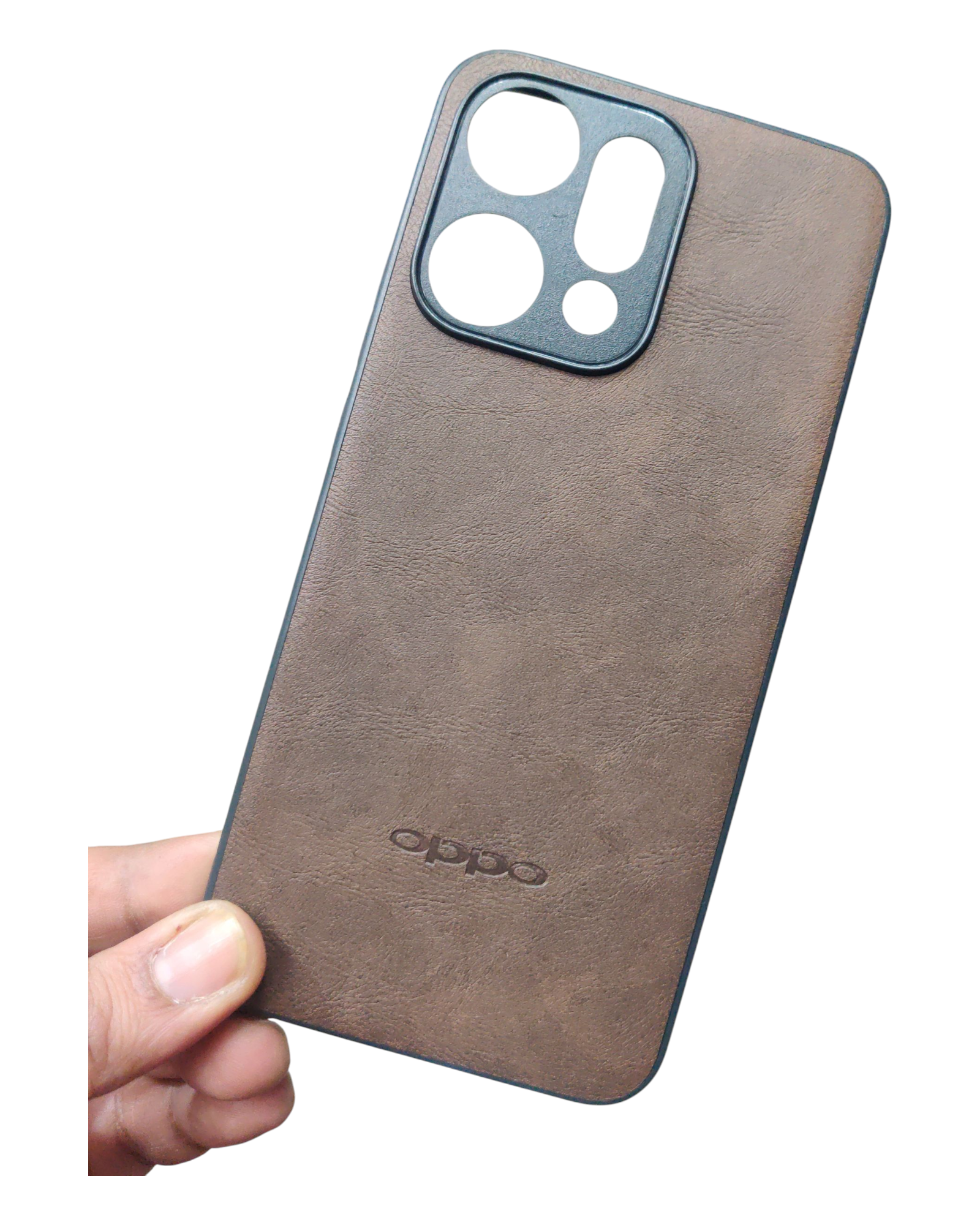 Oppo Reno 14 Pro 5G Luxury Leather ( Side Soft, Back Hard ) Back Cover Case - Royal Star