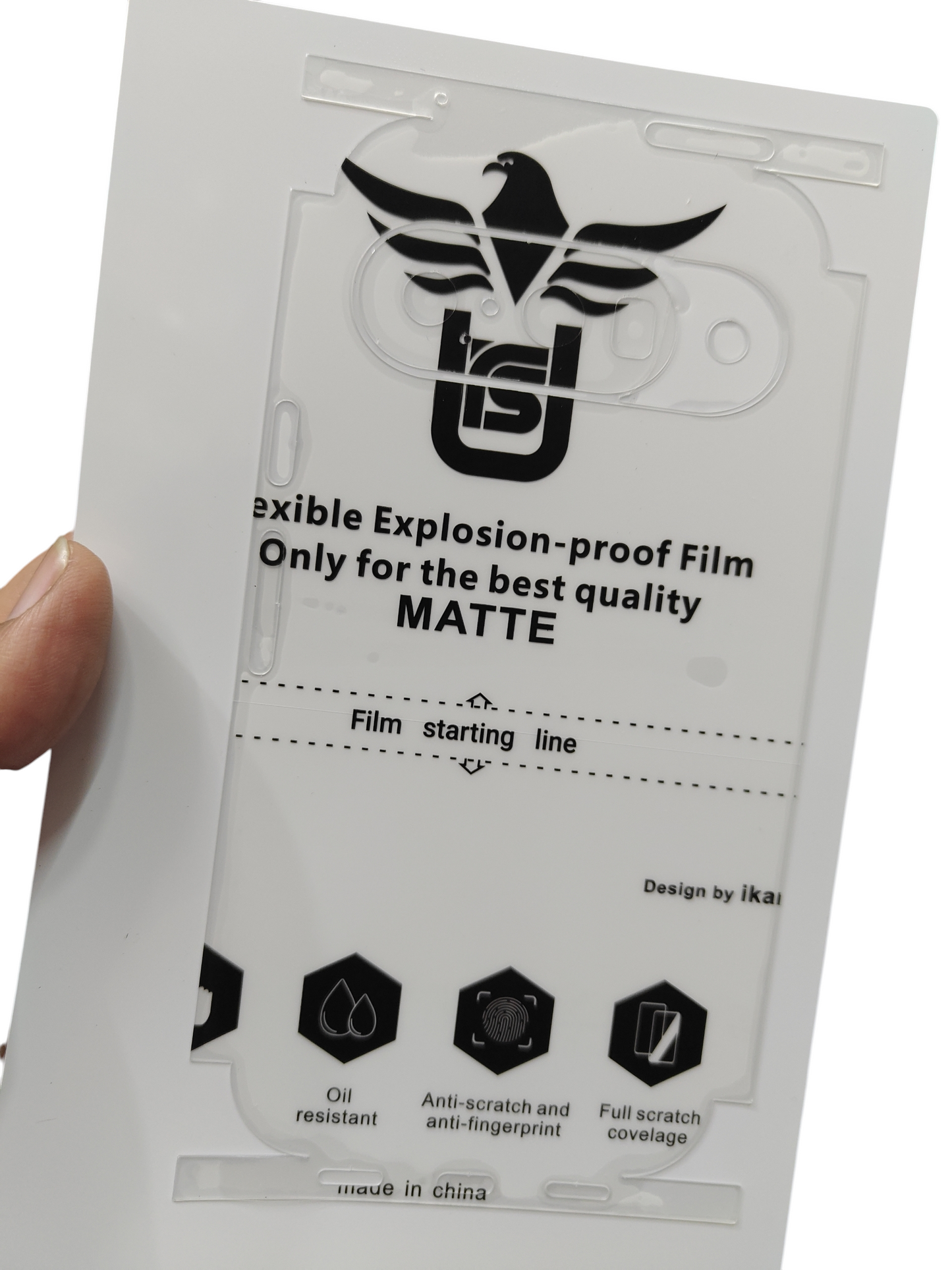 Google Pixel 10 5G Matte & Glossy Finish Back Lamination Membrane Protector Protection Guard - Royal Star