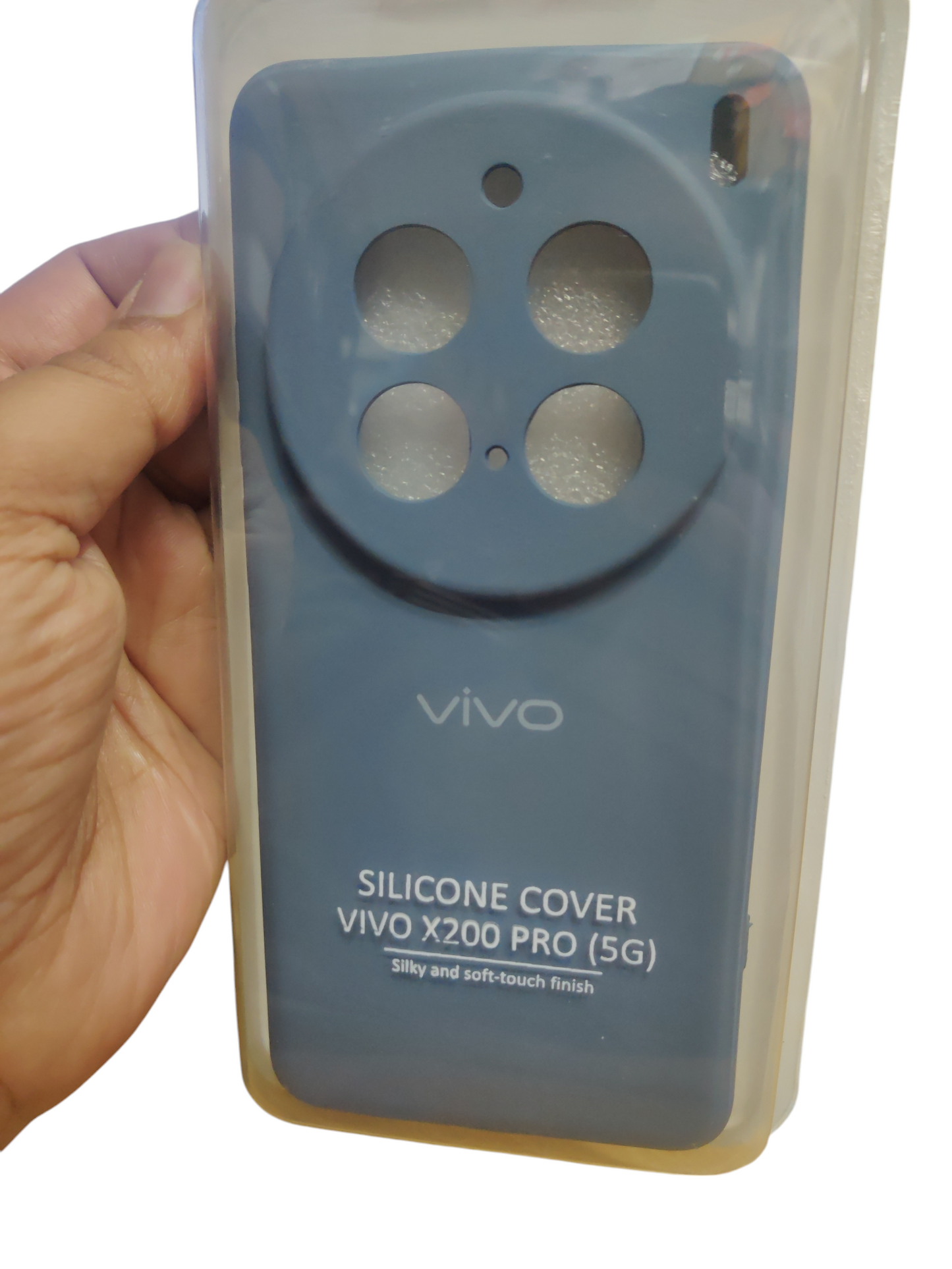 Vivo X200 Pro Premium Quality Silicon Back Cover Case - Royal Star