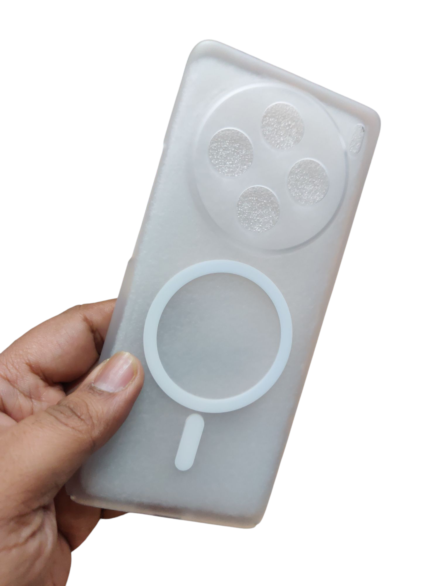 Vivo X100 Premium Quality MagSafe Matte Hard Plastic Back Cover Case