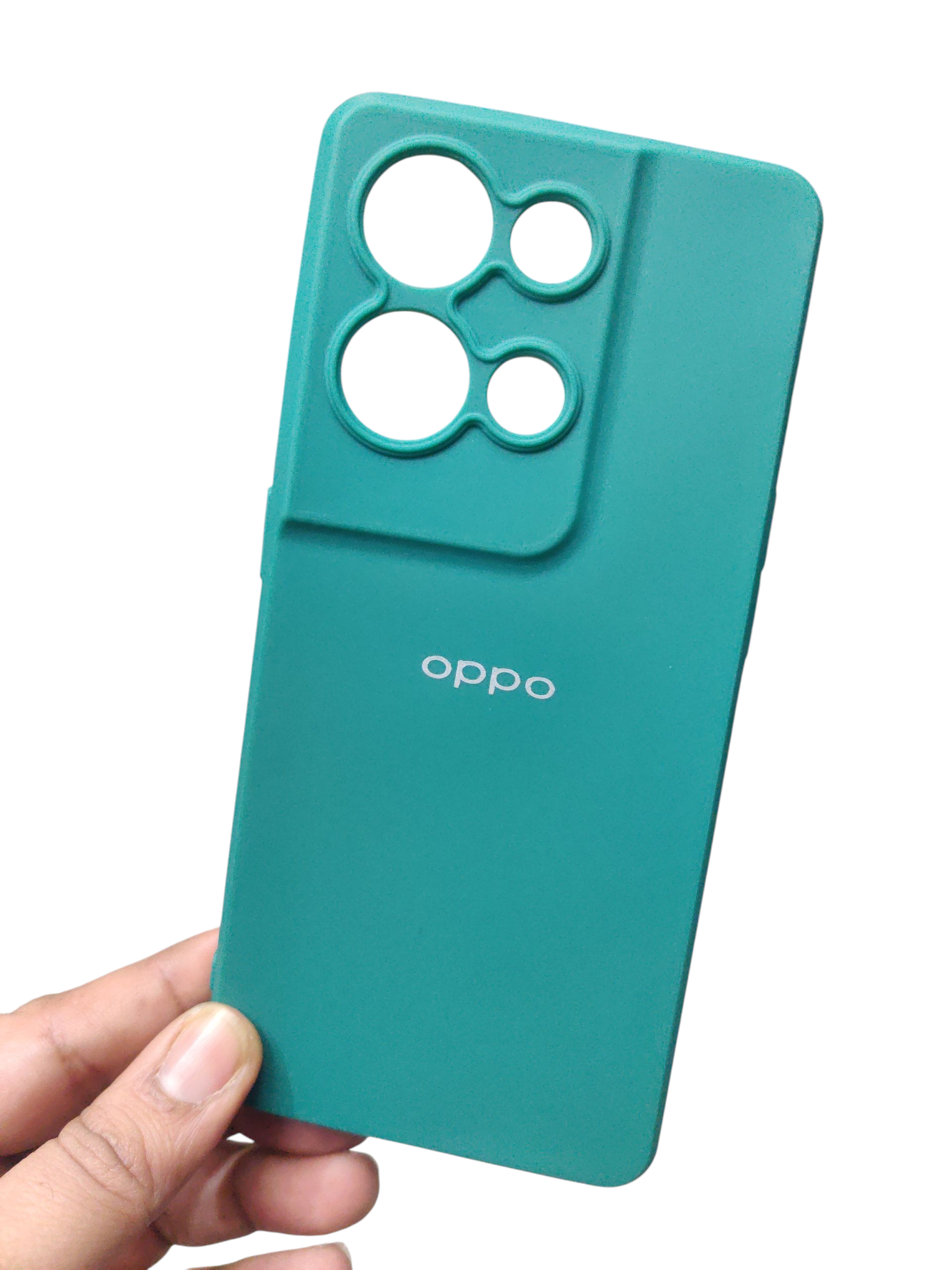 RMSOL Cover per Oppo Reno 8 5G (Reno8 5G) Traslucido PC/TPU Silicone
