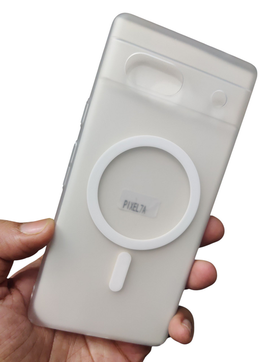 Google Pixel 7A Premium Quality Magsafe Matte Hard Plastic Back Cover Case