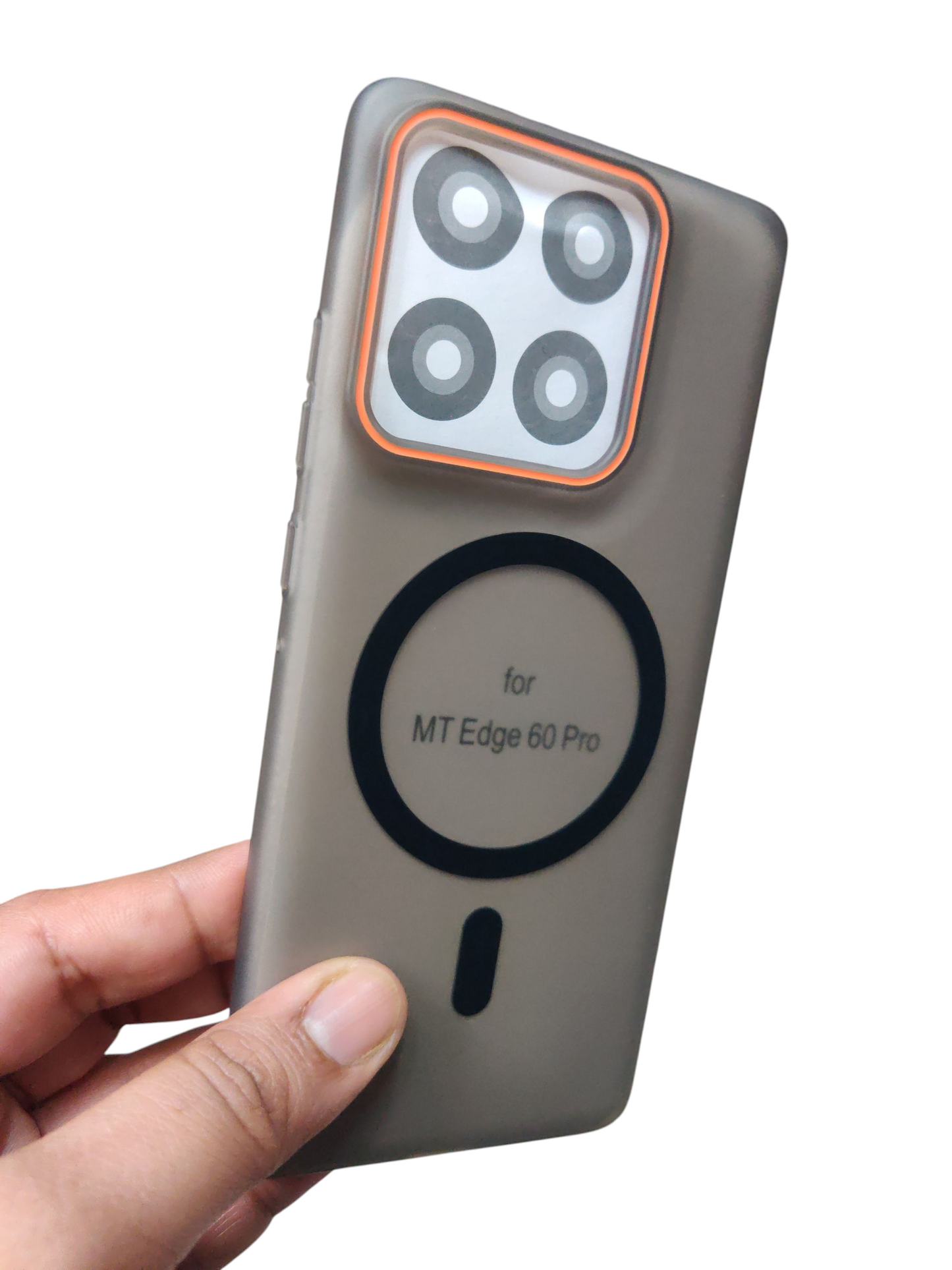 Motorola Moto Edge 60 Pro Royal Star Premium Quality Magsafe Matte Hard Plastic Back Cover Case