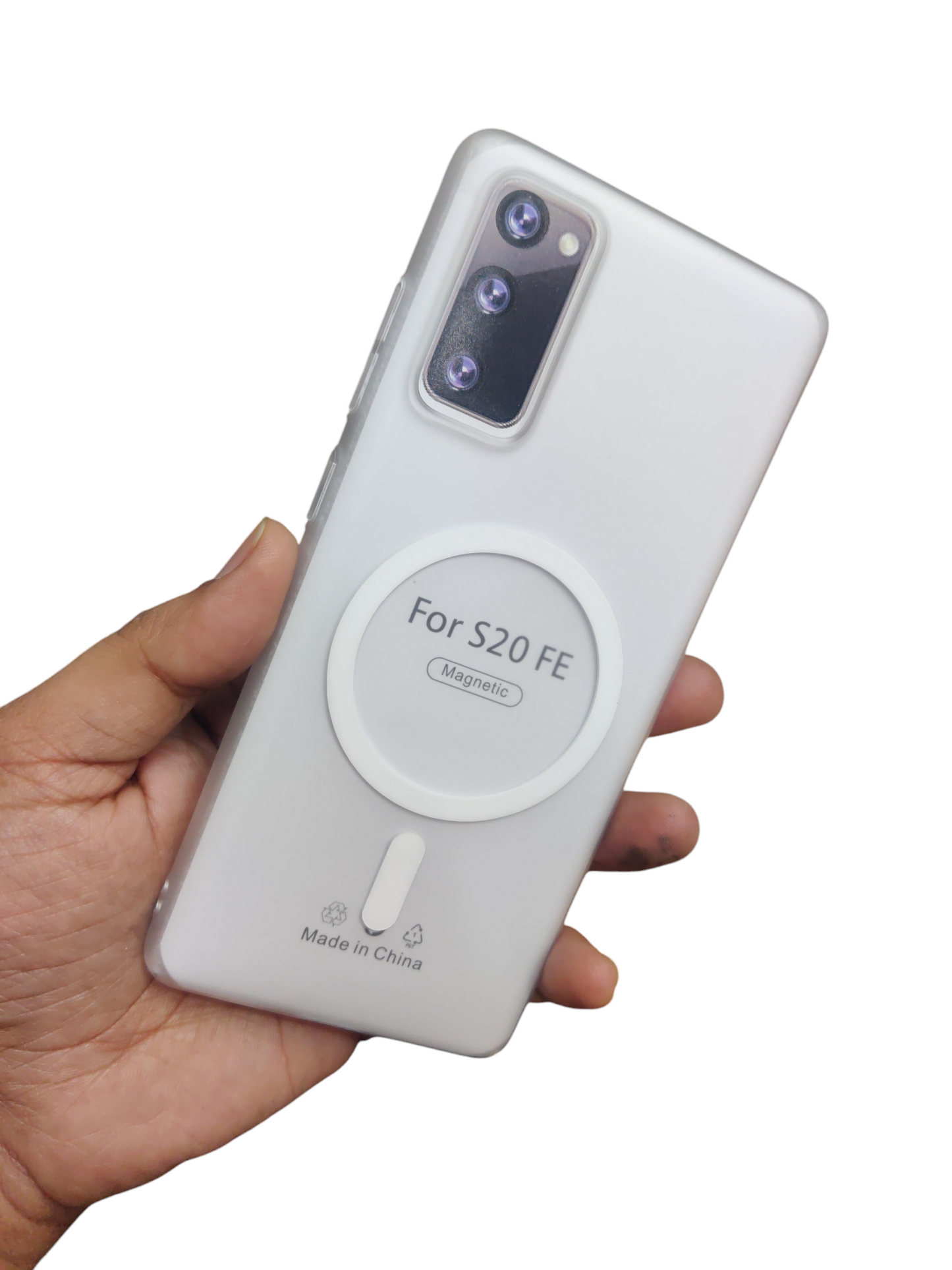 Samsung Galaxy S20Fe / Samsung Galaxy S20 FE Premium Quality Magsafe Matte Hard Plastic Back Cover Case