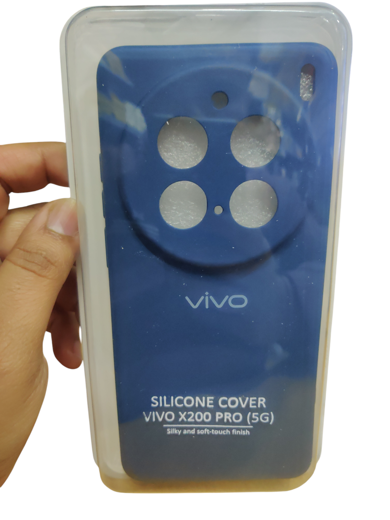 Vivo X200 Pro Premium Quality Silicon Back Cover Case - Royal Star