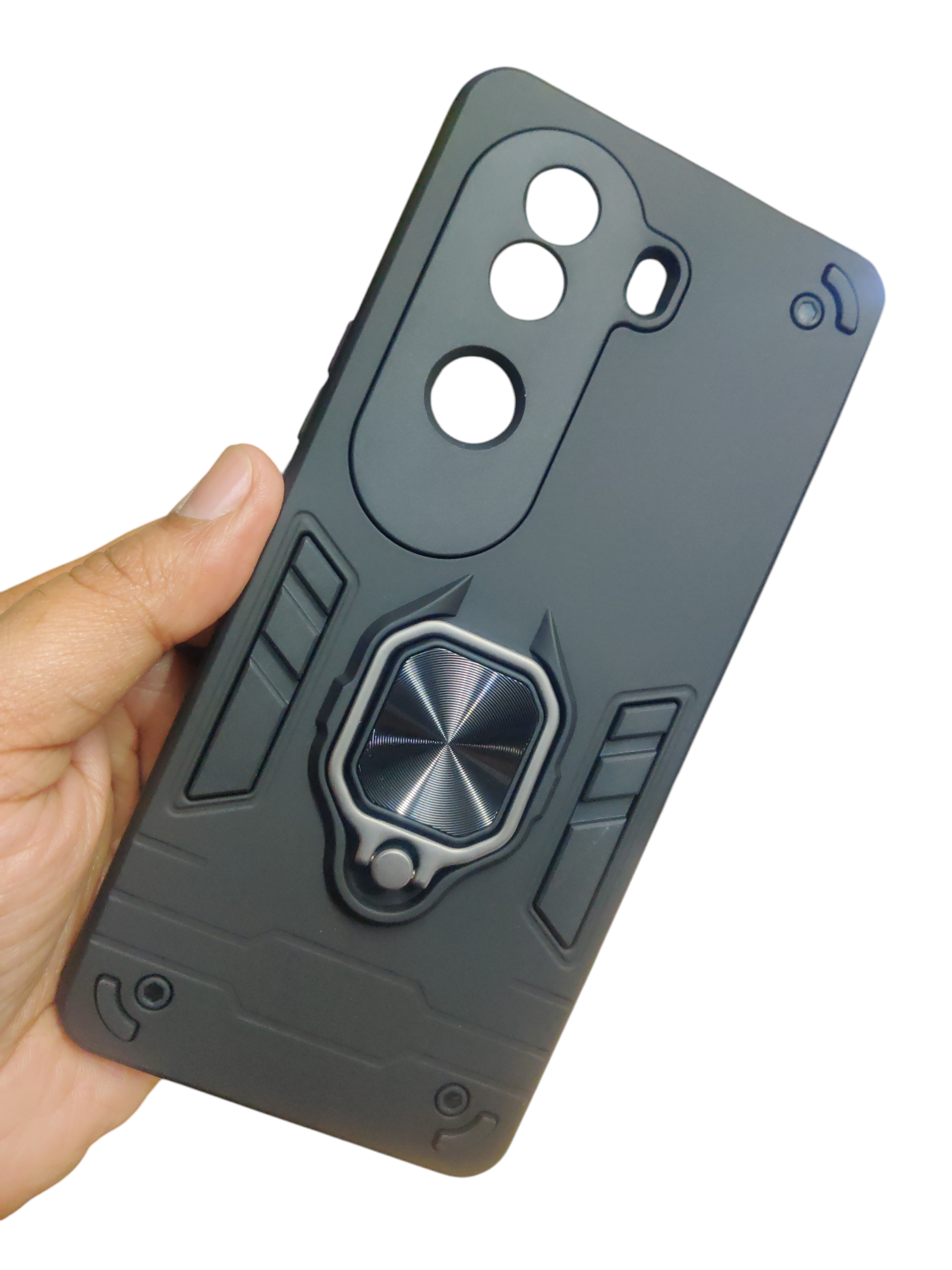 Vivo V40E / iQOO Z9S Premium Quality D5 Tough Armor Back Cover Case - Royal Star