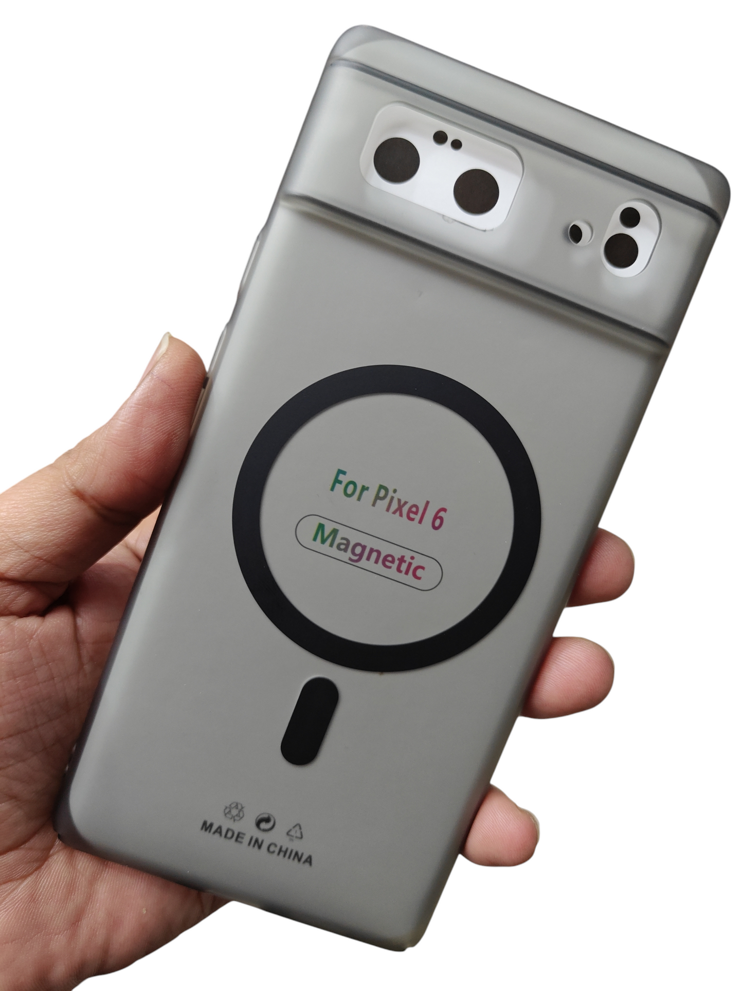 Google Pixel 6 5G Premium Quality Magsafe Matte Hard Plastic Back Cover Case