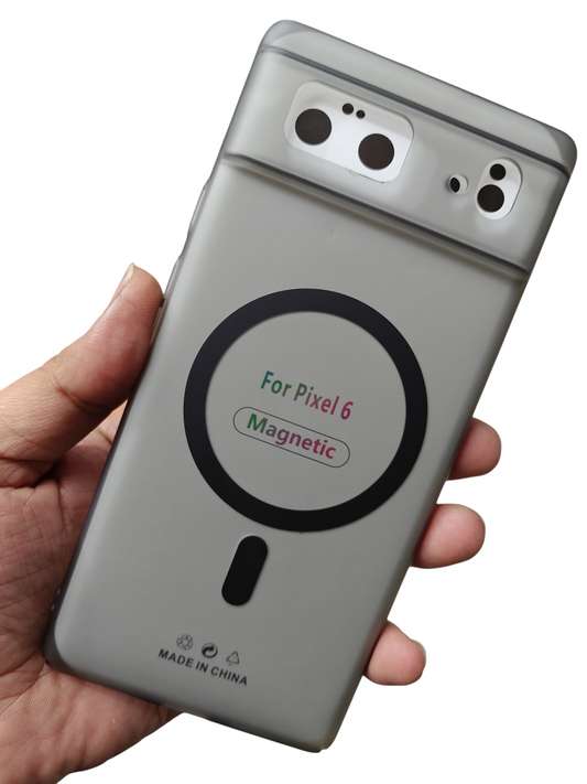 Google Pixel 6 5G Premium Quality Magsafe Matte Hard Plastic Back Cover Case