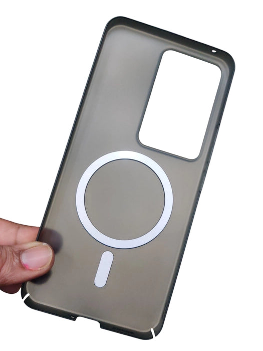 Vivo Y200E / Vivo T3 5G Premium Quality Magsafe Matte Hard Plastic Back Cover Case - Royal Star