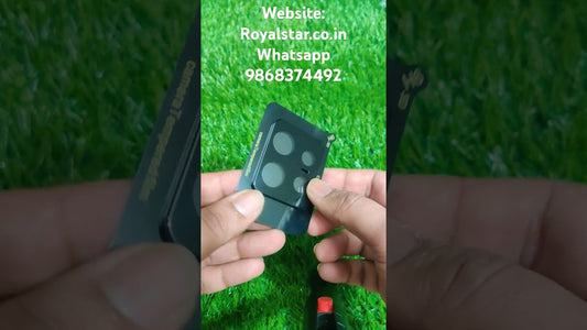 Motorola Moto Edge 50 Pro Royal Star 3D 9H Mobile Camera Protection Glass Guard Protector (Pack of 2)