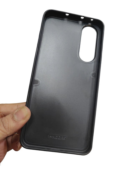 OnePlus Nord 5 / Nord5 5G Magsafe Premium Quality Leather ( Side Soft, Back Hard ) Back Cover Case - Royal Star