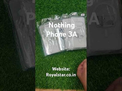 Nothing Phone 3A Anti Yellow Premium Quality Magsafe Crystal Clear Hard Plastic Back Cover Case