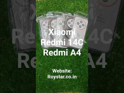 Xiaomi Redmi 14C / Redmi A4 / Poco C75 / Poco M7 5G Royal Star Premium Quality Magsafe Matte Hard Plastic Back Cover Case