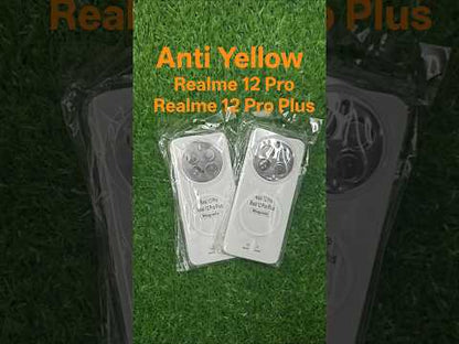 Realme 12 Pro / Realme 12 pro Plus 5G Anti Yellow Premium Quality Magsafe Crystal Clear Hard Plastic Back Cover Case