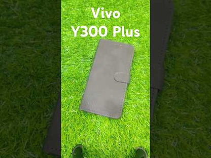 Vivo Y300 Plus 5G Premium Quality Leather Flip Cover Back Case