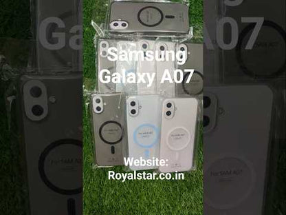 Samsung Galaxy A07 / F07 / M07 / F70e 5G Premium Quality Magsafe Matte Hard Plastic Back Cover Case