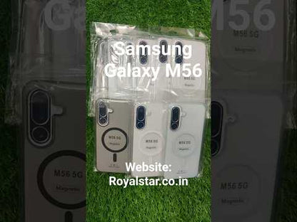 Samsung Galaxy M56 / F56 5G Premium Quality Magsafe Matte Hard Plastic Back Cover Case