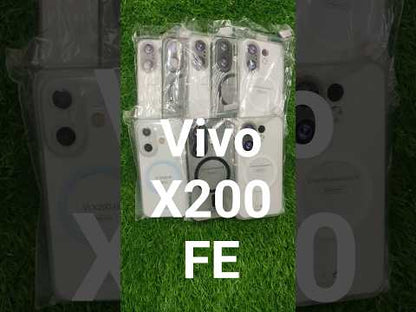 Vivo X200 FE / Vivo X200FE 5G Premium Quality Magsafe Matte Hard Plastic Back Cover Case