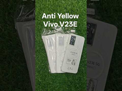 Anti Yellow Back Cover for Vivo V23E 5G | Clear Case No Yellowing | Magsafe