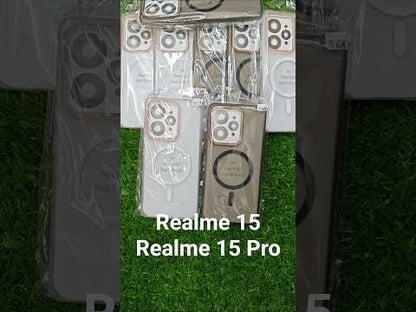 Realme 15 / Realme 15 Pro / Realme15 5G Royal Star Premium Quality Magsafe Matte Hard Plastic Back Cover Case