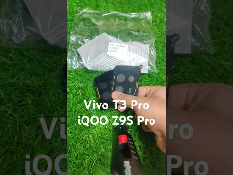 Vivo T3 Pro 5g / iQOO Z9s Pro 5G Royal Star 3D 9H Mobile Camera Protection Glass Guard Protector (Pack of 2)